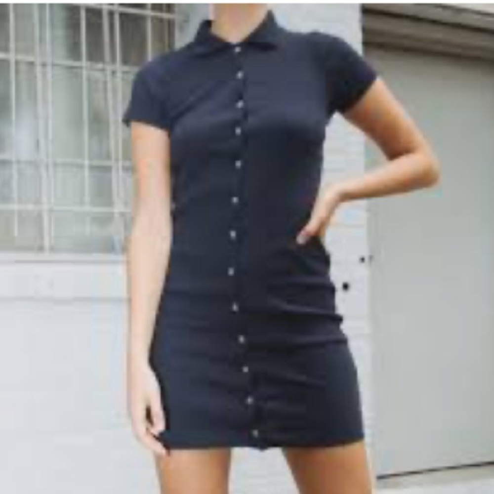 Brandy Melville navy Caroline dress